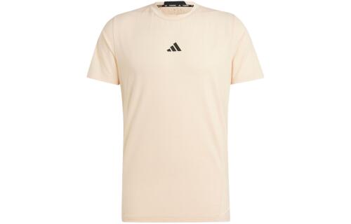 Мужская футболка adidas TRAINING WORKOUT TEE коричневая