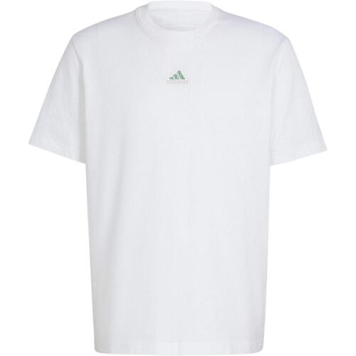 Мужская футболка adidas ALL SZN EMBROIDERY GRAPHIC TEE белая