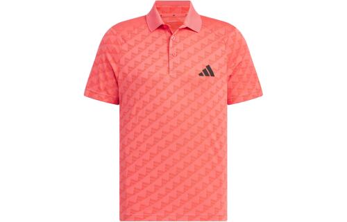 Мужская футболка adidas HEAT.RDY JACQUARD POLO SHIRT красная
