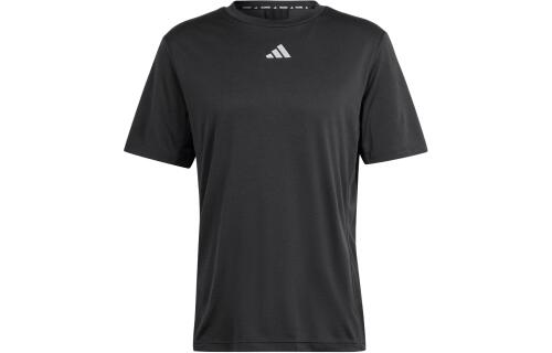 Мужская футболка adidas HIIT WORKOUT 3-STRIPES TEE черная