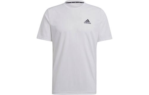 Мужская футболка adidas AEROREADY DESIGNED TO MOVE SPORT TEE (Белая)