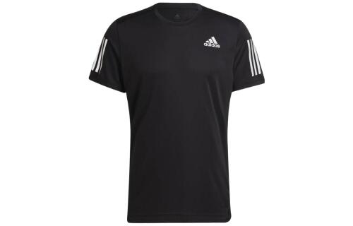 Мужская одежда для бега adidas Own the Run Tee (Черная)