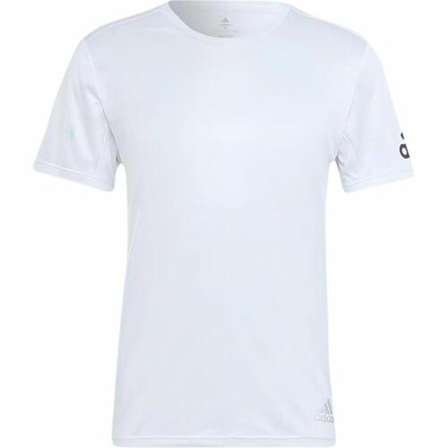 Мужская одежда для бега adidas Run It Tee (Белая)