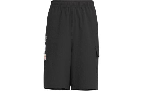 Детские шорты adidas EGAME GRAPHIC SHORTS черные