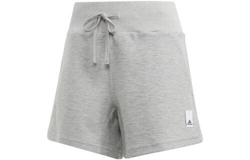 Женские шорты adidas LOUNGE TERRY LOOP SHORTS серые
