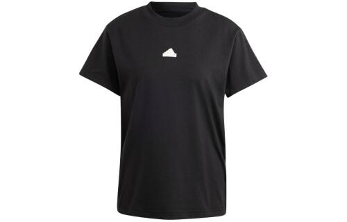 Женская футболка adidas EMBROIDERED TEE черная