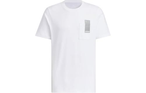 Футболка adidas SMALL LINEAR LOGO POCKET TEE белая