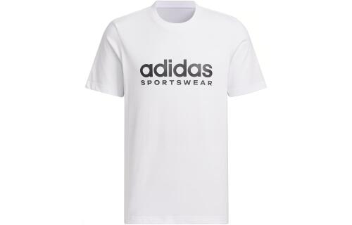Футболка adidas BIG LINEAR LOGO TEE белая