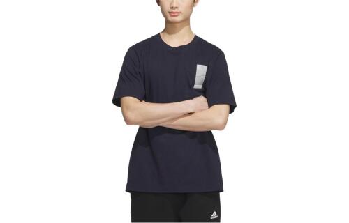 Футболка adidas SMALL LINEAR LOGO POCKET TEE черная
