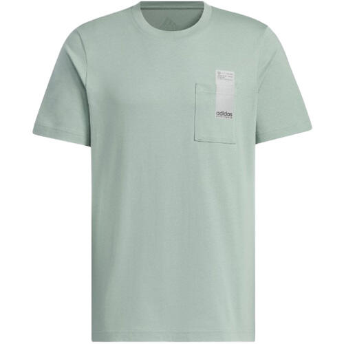 Футболка adidas SMALL LINEAR LOGO POCKET TEE JI9083