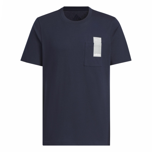 Футболка adidas SMALL LINEAR LOGO POCKET TEE JI9082