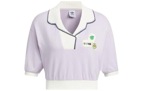 Женская футболка adidas HOLIDAY PLAY POLO SHIRT IW6301