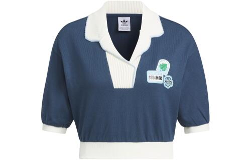 Женская футболка adidas HOLIDAY PLAY POLO SHIRT IW6300