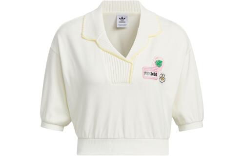 Женская футболка adidas HOLIDAY PLAY POLO SHIRT белая