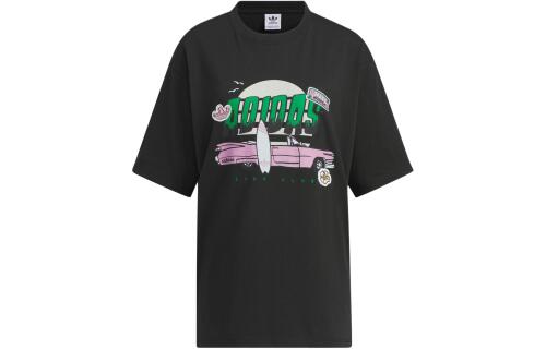 Женская футболка adidas HOLIDAY PLAY SHORT SLEEVE T-SHIRT черная