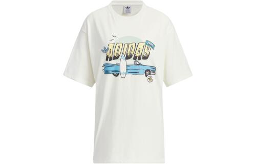 Женская футболка adidas HOLIDAY PLAY SHORT SLEEVE T-SHIRT белая