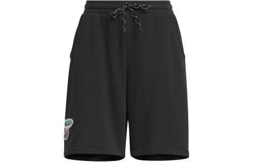 Женские шорты adidas HOLIDAY GRAPHIC SHORTS черные
