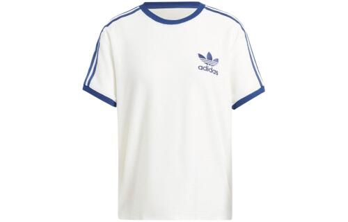Женская футболка adidas TERRY 3-STRIPES T-SHIRT белая