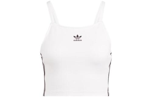 Женский свитшот adidas ADICOLOR CROP LONG-SLEEVE TOP белый