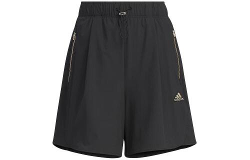 Женские шорты adidas MODERN TECH WOVEN SHORTS черные