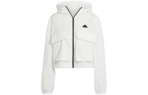 Женская куртка adidas CITY ESCAPE LIGHTWEIGHT WINDBREAKER белая