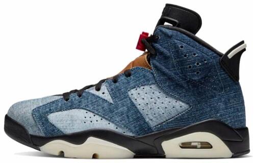 Кроссовки Nike Air Jordan 6 Retro Washed Denim