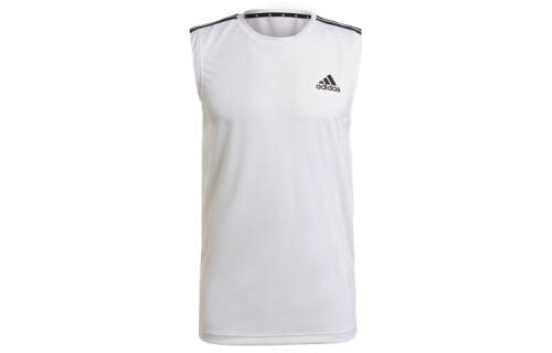 Мужская футболка adidas AEROREADY DESIGNED TO MOVE белая
