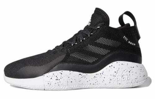 Мужские кроссовки adidas D ROSE 773 2020 SHOES черно-белые