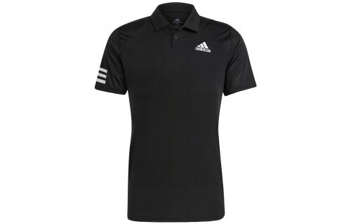 Мужская футболка adidas TENNIS CLUB POLO SHIRT черно-белая