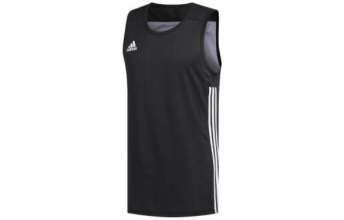 Мужская футболка adidas 3G SPEED REVERSIBLE JERSEY черно-белая