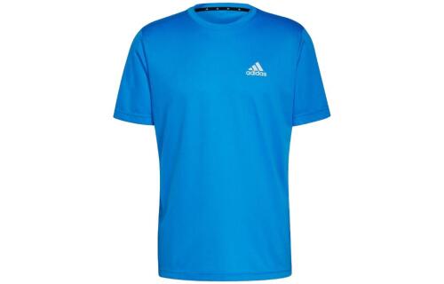 Мужская футболка adidas AEROREADY DESIGNED TO MOVE TEE синяя