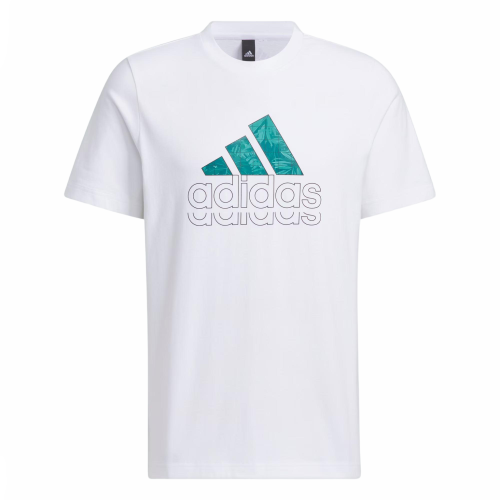 Мужская футболка adidas LOGO T-SHIRT черно-белая