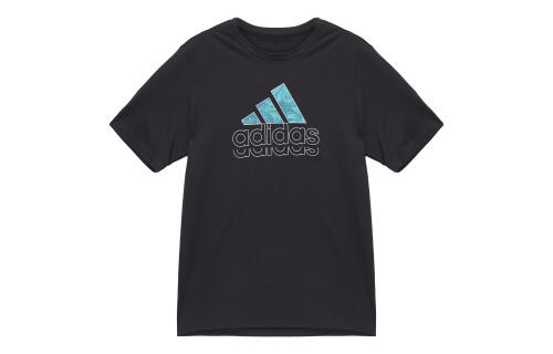 Мужская футболка adidas LOGO T-SHIRT черно-белая