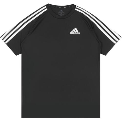 Мужская футболка adidas FRIENDLY MATCHES AND CROSS черно-белая