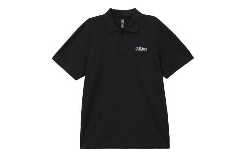Мужская футболка adidas PIQUÉ SOLID POLO SHIRT черная