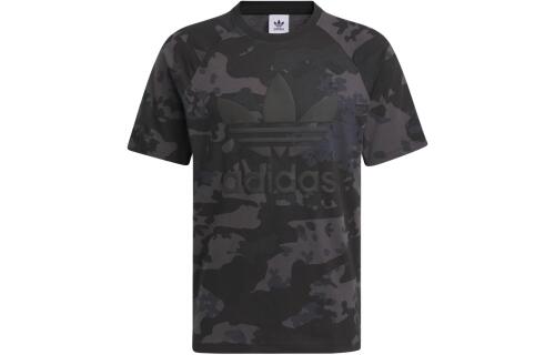 Мужская футболка adidas CAMO TREFOIL TEE черная