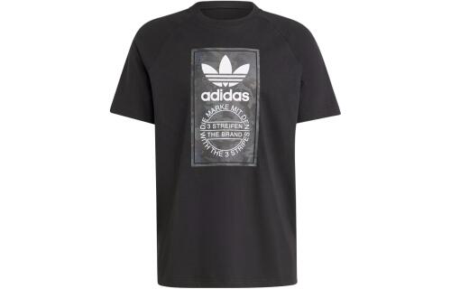 Мужская футболка adidas CAMO TONGUE TEE черная