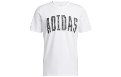 Мужская спортивная одежда adidas SPORTSWEAR CAMO TEE белая