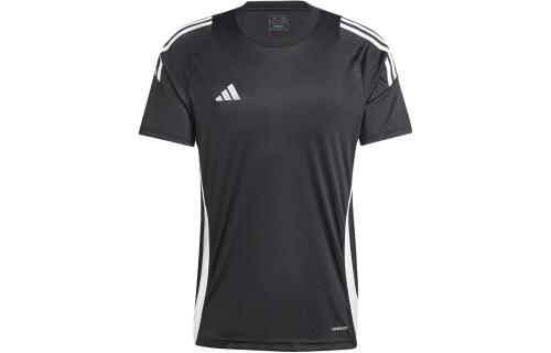 Мужская футболка adidas TIRO 24 JERSEY черно-белая