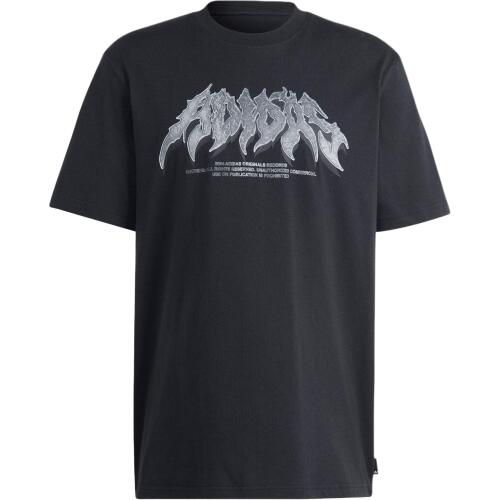 Мужская футболка adidas FLAMES CONCERT T-SHIRT черная
