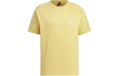 Мужская футболка adidas WUJI COOL TOUCH TEE желтая