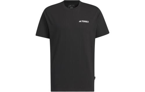 Мужская футболка adidas SHORT SLEEVE GRAPHIC T-SHIRT черная