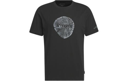 Мужская футболка adidas BIG LOGO POLYGIENE 180 GSM черная
