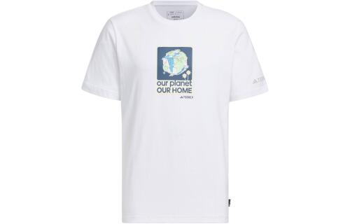 Мужская футболка adidas SHORT SLEEVE POLYGIENE T-SHIRT белая