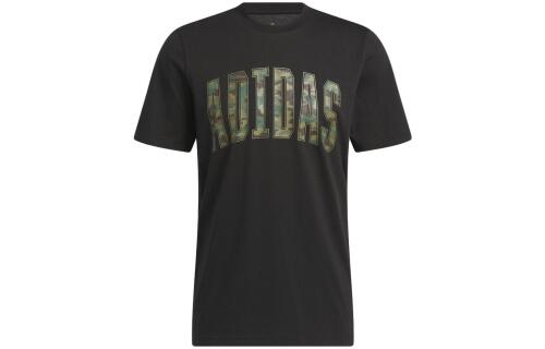 Мужская спортивная одежда adidas SPORTSWEAR CAMO TEE черная