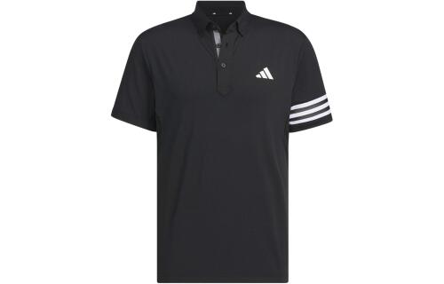 Мужская футболка adidas AEROREADY SHORT SLEEVE POLO SHIRT черная