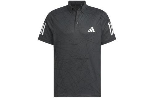 Мужская футболка adidas SHORT SLEEVE POLO SHIRT черная