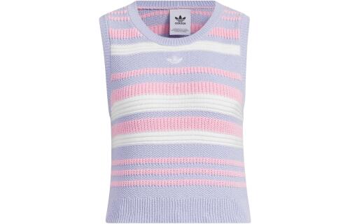 Женская майка adidas KNIT STRIPED TANK TOP JI7053