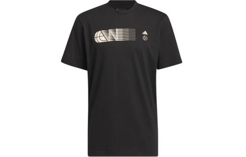 Мужская футболка adidas WORLDWIDE HOOPS CITY T-SHIRT черная