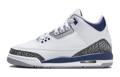 Детские кроссовки nike Air Jordan 3 Retro (GS) черные